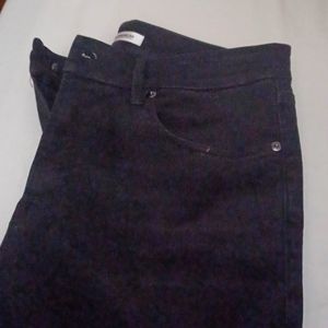 Good American Black Distressed Jeans